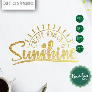 Crea tu propio archivo Sunshine SVG, Summer SVG, Sunshine Svg Cut, Sunshine Tumbler Decal SVG Summer Saying Cricut Silhouette png jpeg