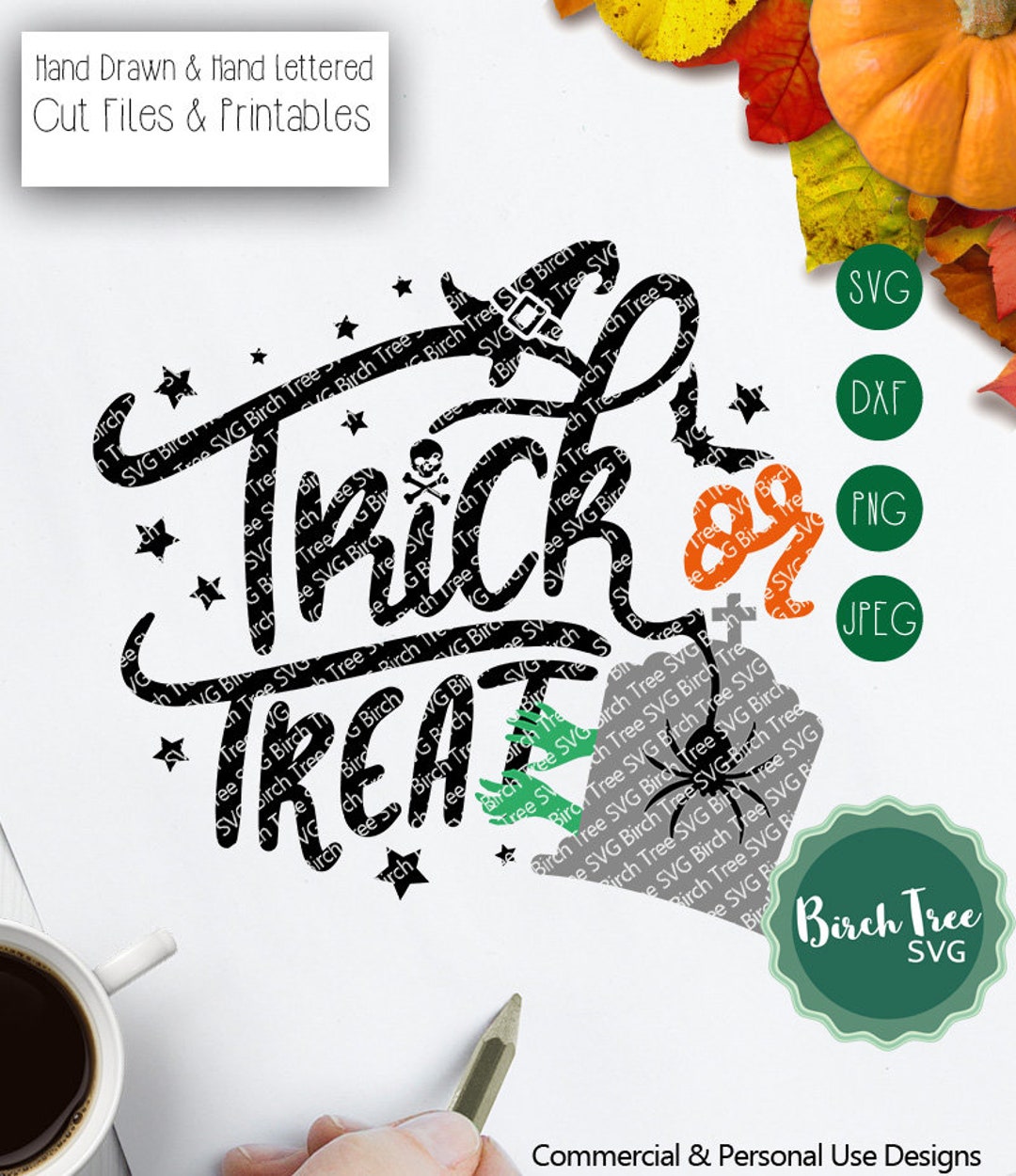 Trick or Treat SVG, Kids Halloween Svg, Halloween Shirt Design Svg ...