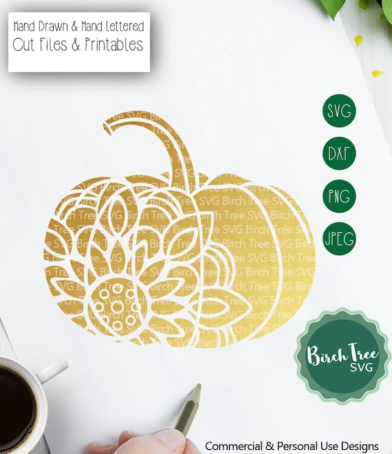 Download Pumpkin Mandala Svg Cut File Pumpkin Svg Pumpkin Clipart Etsy