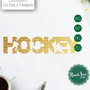 Hockey Svg, Ice Hockey Svg, Hockey Decal Design, Hockey Player Svg Cutting File, Hockey Puck Svg, Hockey Mom Svg, Silhouette Cricut Svg