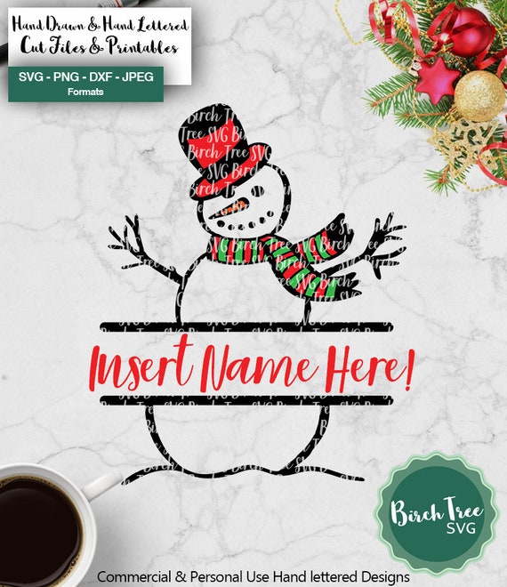 Download T-shirt Transfer Svg Christmas SVG Snow Globe Split Monogram Svg Cutting File Instant Download ...