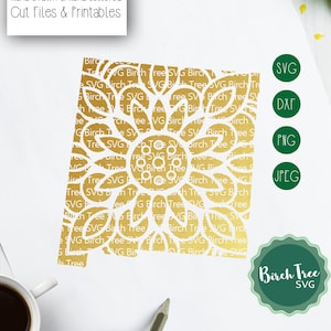 New Mexico Mandala SVG Cut File, New Mexico SVG, Mandala Svg New Mexico Stencil New Mexico State Svg for Cricut Silhouette png dxf jpeg svg