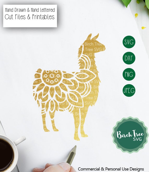 Download Llama Mandala Svg Llama Svg Cut File Mandala SVG Llama | Etsy
