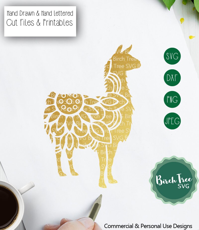 Download Llama Mandala Svg Free For Silhouette - Layered SVG Cut ...