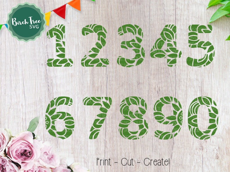 Download Mandala Numbers SVG Cutfile Mandala SVG Numbers Svg Cricut ...