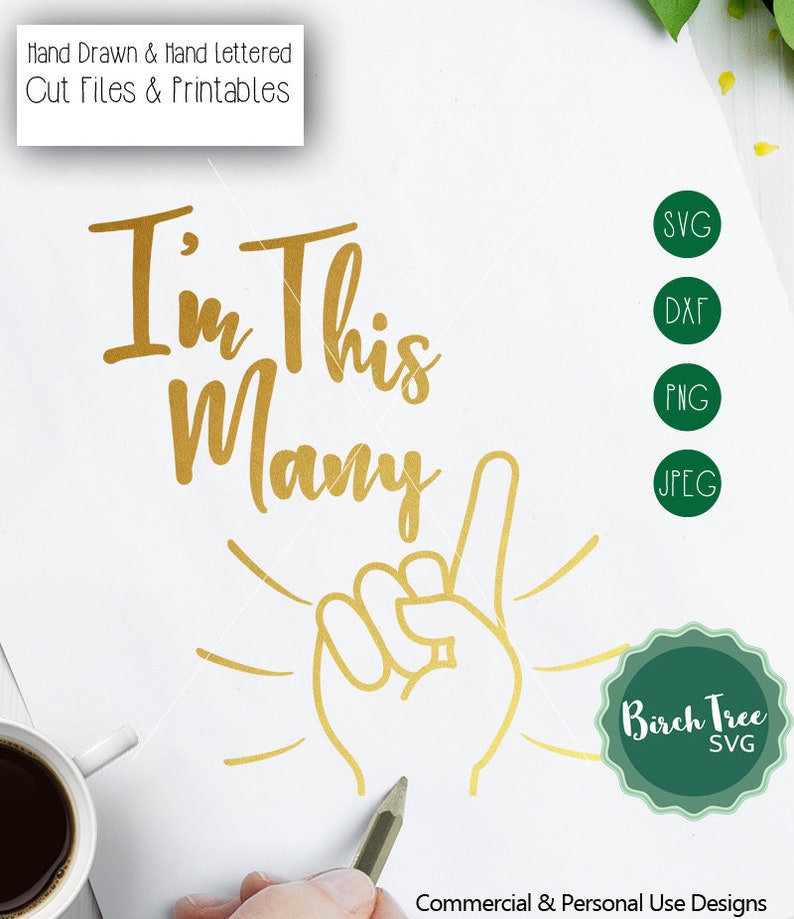 Download Im this many SVG First Birthday Svg Baby shirt Svg I'm | Etsy