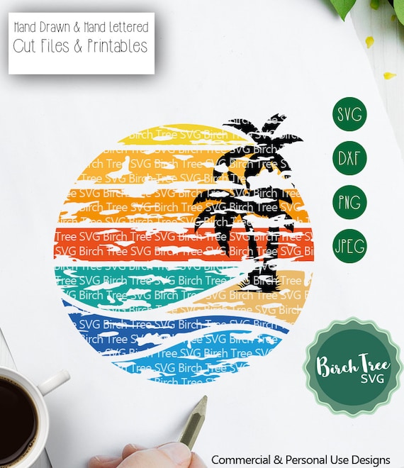 Download Clip Art Art Collectibles Tropic Like Its Hot Svg Palm Trees Svg Summer Svg Files For Cricut And Silhouette Includes Dxf And Png
