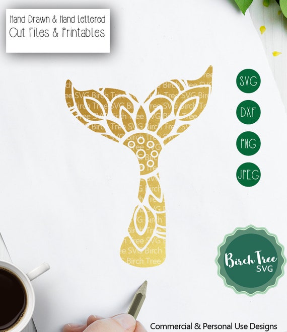 Download Whale Tail Svg Cut File Mandala Whale Svg Whale Tail Etsy