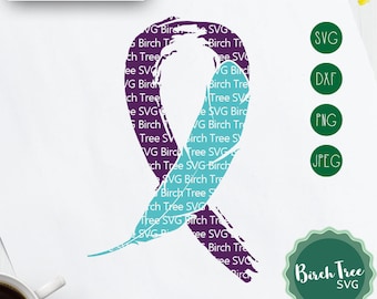 Suicide Awareness Ribbon Svg, Suicide Loss Svg, Suicide Prevention Svg, Feather Ribbon Svg, Cricut Cut Files, Silhouette, Svg Dxf Png Jpeg