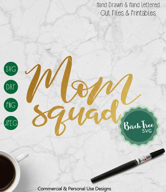 Download Mom Squad SVG Momlife SVG Mothers Day Cutting File Cricut ...
