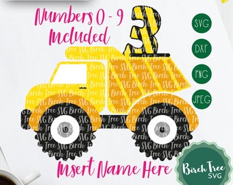 DumpTruck Anniversaire SVG, Construction Anniversaire Svg, Construction Birthday Shirtsvg, Birthday Boy Svg, Excavatrice Svg, Construction Party Svg