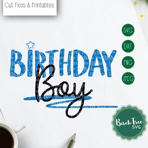 Birthday Boy Svg, Birthday Svg, Birthday Party Svg, Birthday Shirt Svg, Birthday Crew Svg Cut File for Cricut Silhouette Svg Dxf Png Jpeg