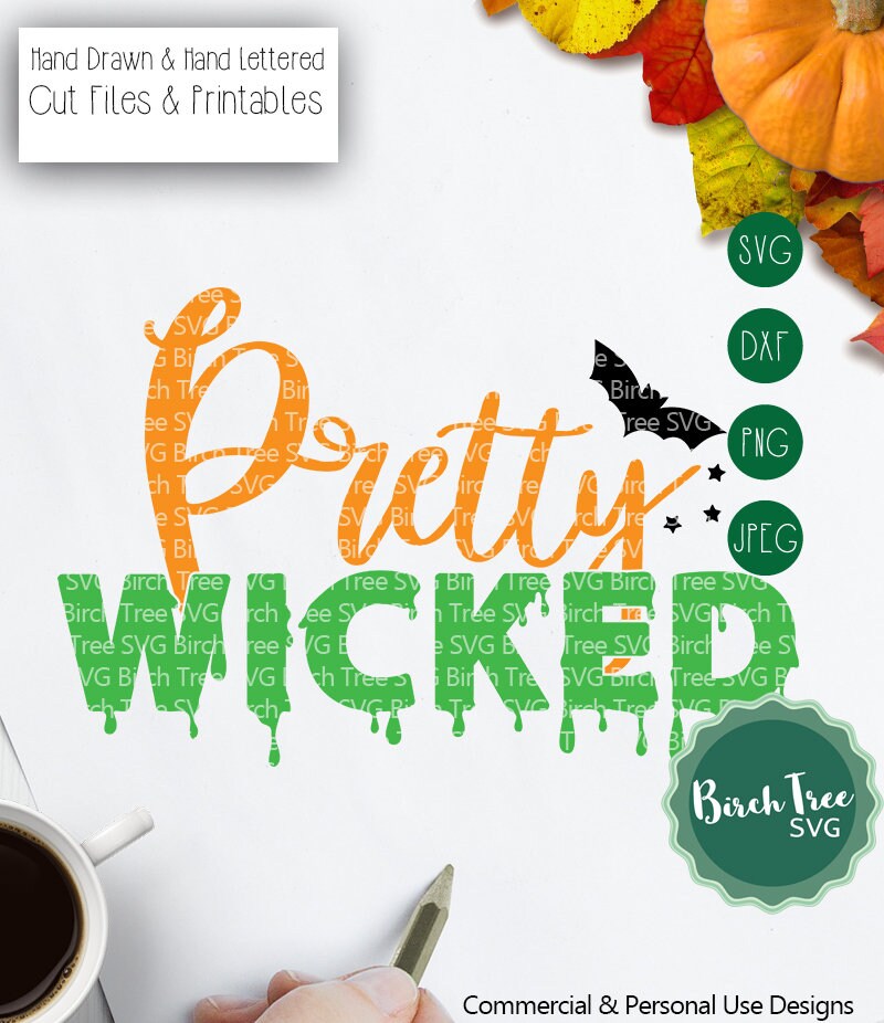 Pretty Ruthless Svg Pretty Wicked SVG, Mom Halloween Svg, Halloween Shirt Svg, Wicked Svg ...