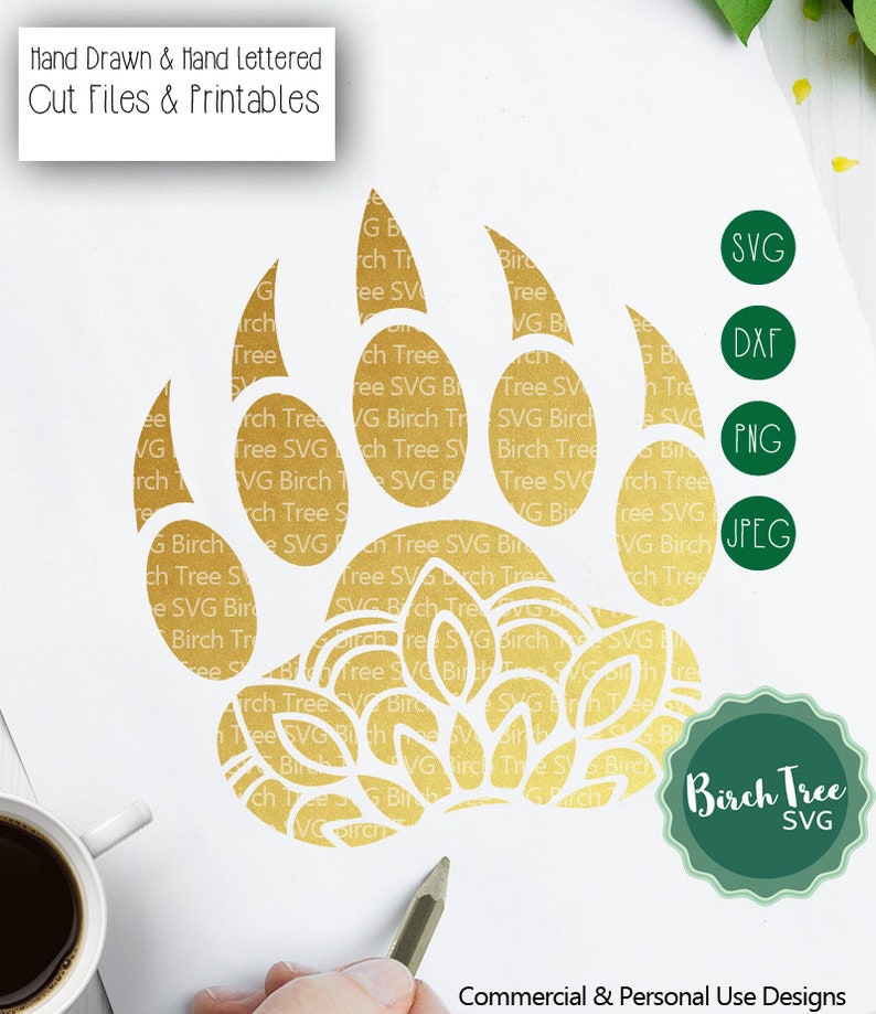 Free Free Bear Paw Svg File 681 SVG PNG EPS DXF File