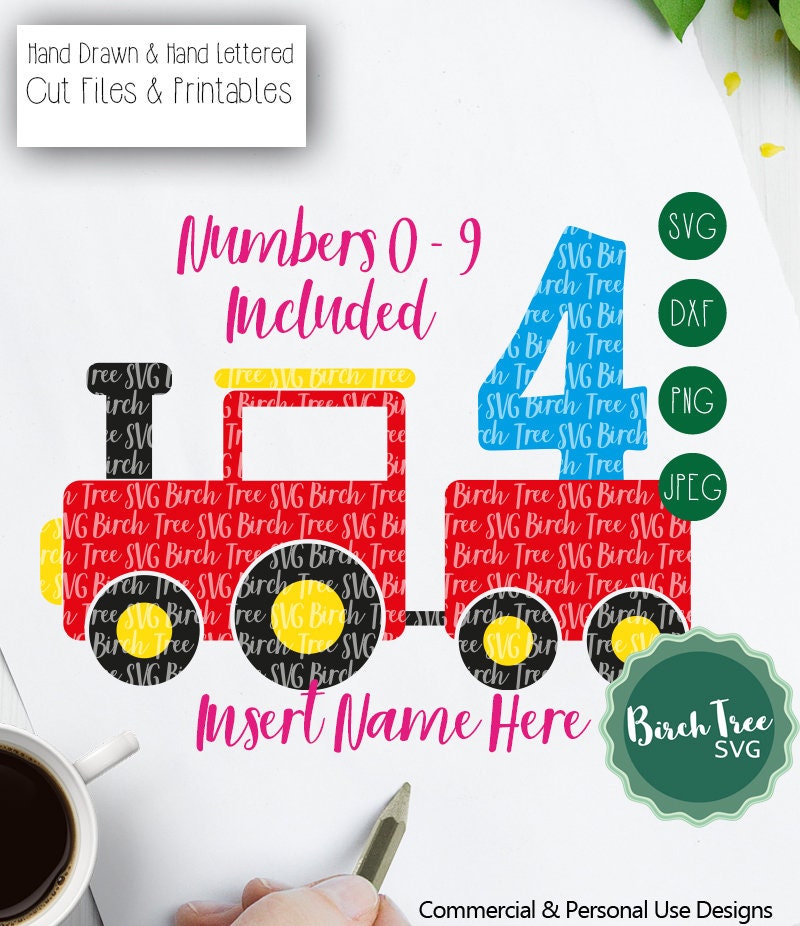 Download Train Birthday Svg Train Svg Train Party Svg Steam Train Etsy
