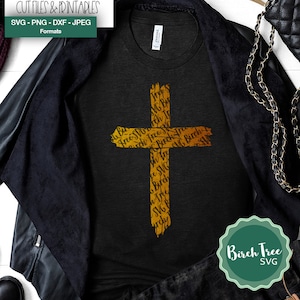 Distressed Rugged Cross SVG, Jesus Svg, Christian Svg, Faith Svg, Grunge Svg, Jesus Christ Svg files for Cricut Silhouette png dxf jpeg svg