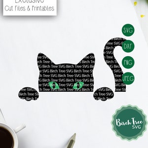 Peeping Katze Svg, Katze Gesicht Svg geschnitten Datei, Katze Mama Shirt Design, Katze Liebhaber Svg, verrückte Katze Lady Svg, Katze Pfoten Cricut Silhouette Png Dxf jpeg Svg
