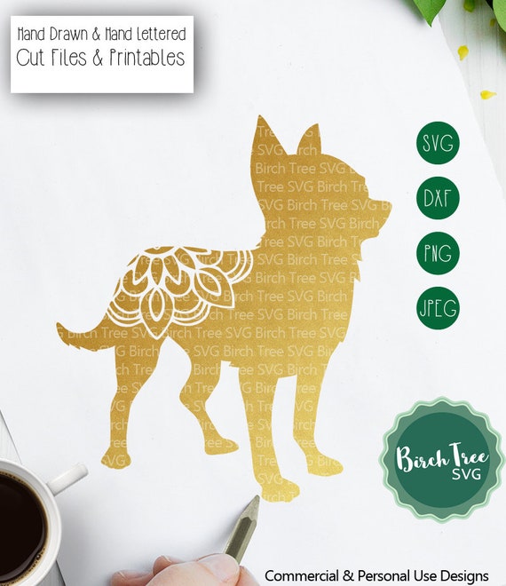 Chihuahua Mandala Svg Chihuahua Svg Cut File Mandala SVG ...
