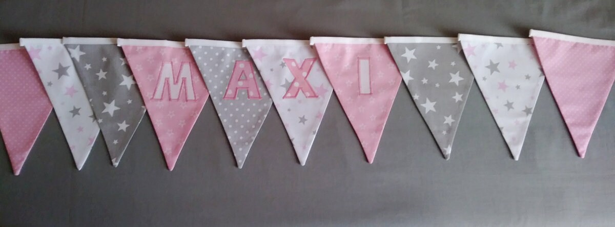 Guirlande de Fanions Personnalisable