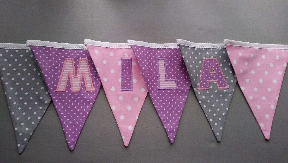 Guirlande de Fanions Personnalisable