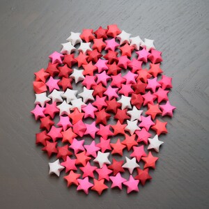 100 Origami Lucky Stars - Valentine