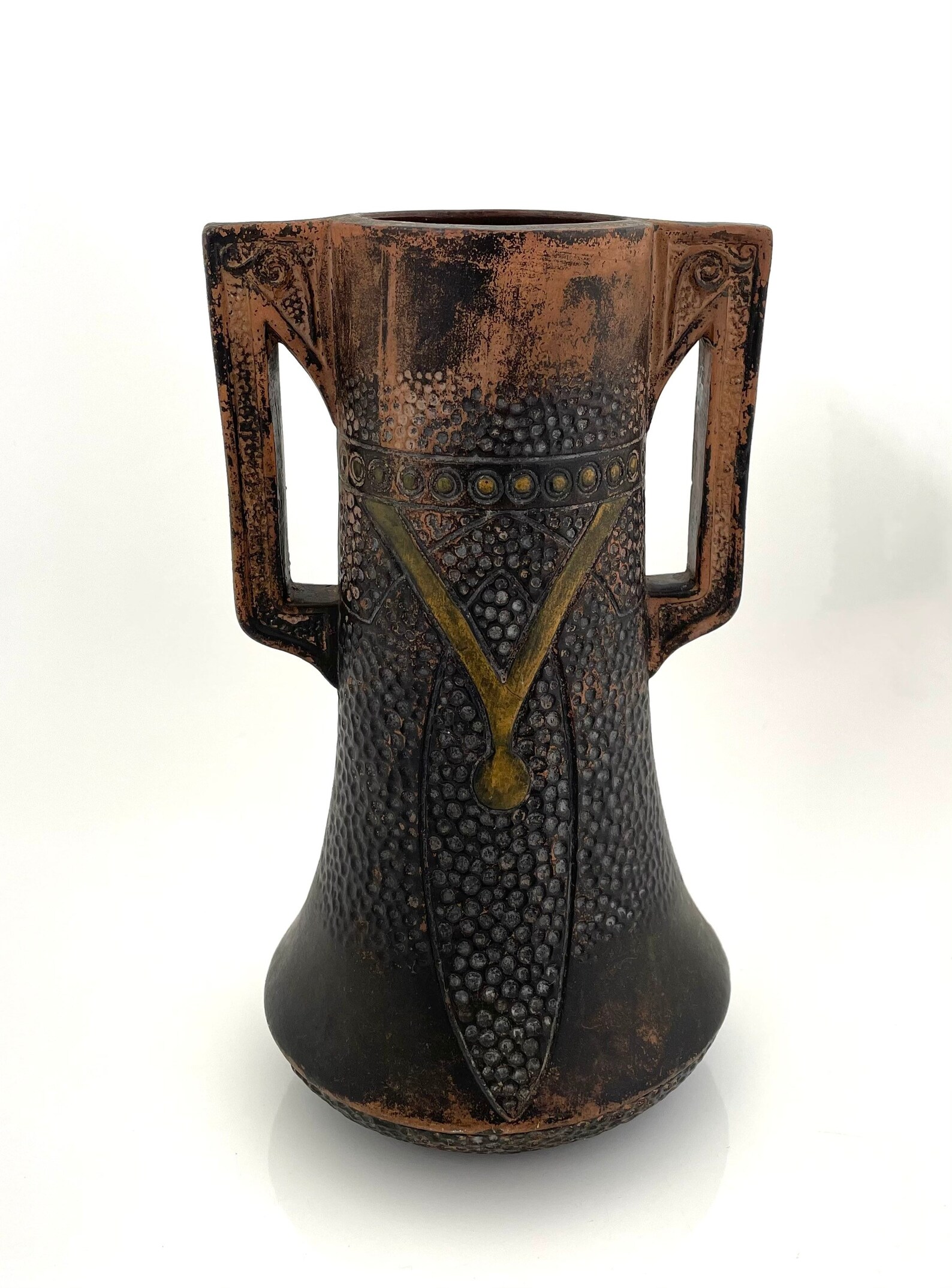 Bretby Pottery Clanta Vase / Art Déco Clanta Vase numéro 2420 Etsy