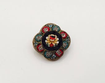 Micromosaic Brooch, 1930s.