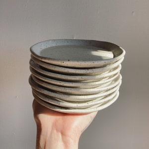 MADE TO ORDER:  5.5" dessert plate
