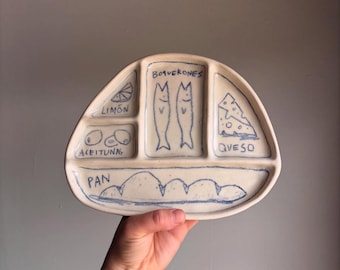 CUSTOM lunch/snack tray