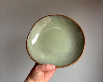 Organic slab bowl