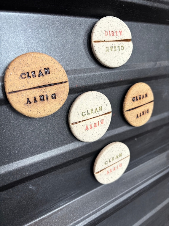 Dishwasher Magnet: Clean Dirty Indicator