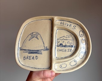 CUSTOM lunch/snack tray