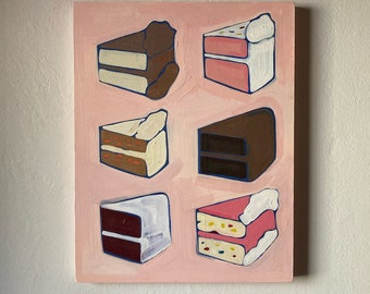 Painting of cakes!