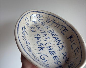 CUSTOM order ”chipotle” bowl