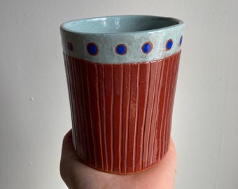 Patterned tumbler