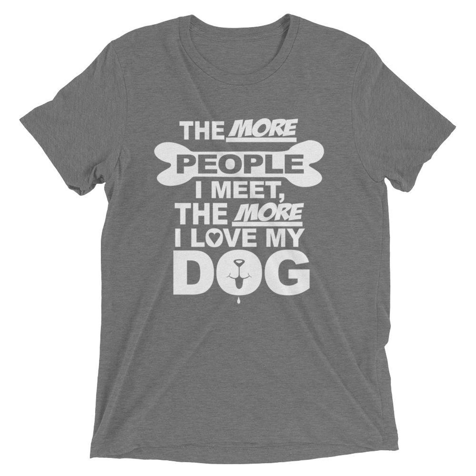 Unisex I Love My Dog Tshirt Dog Shirt Etsy