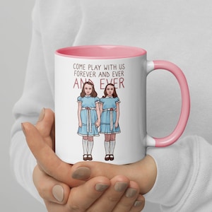 The Shining Grady Twins Ceramic Coffee Mug with Color Inside