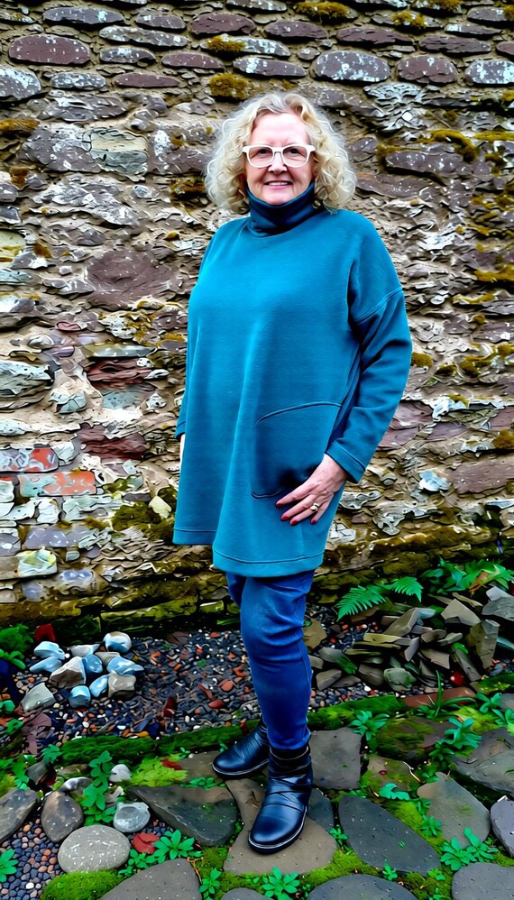 Easy Jersey Dress Sewing Pattern, Plus Sizes (digital Download) - Etsy UK