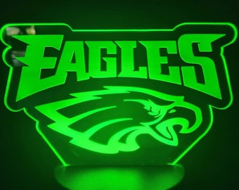 Philadelphia Eagles Football Desk lamp LED Light