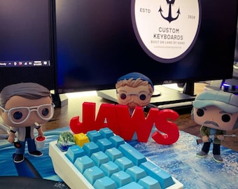 JAWS Movie Display Logo | Jaws Movie | Jaws Shark Word | Jaws Display | Horror Film Collection | Jaws Shark Movie