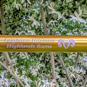 Personalized Custom Relay Baton - Sports Team