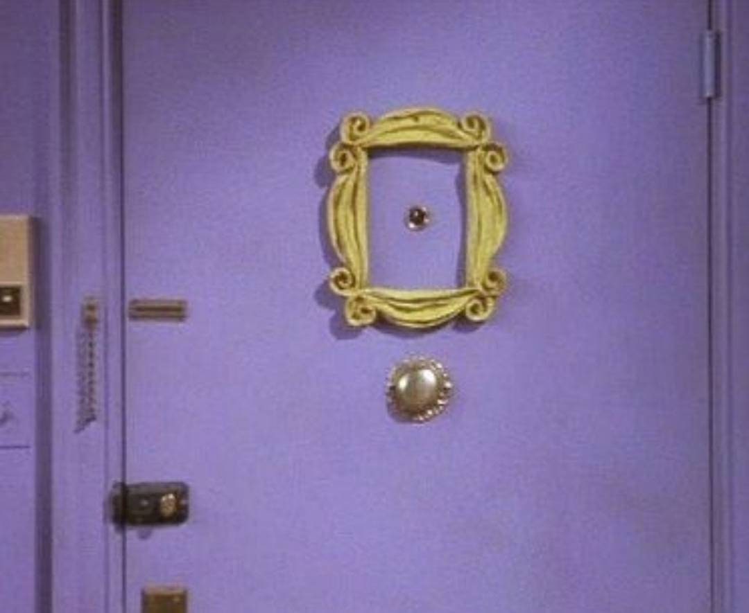 Friends TV Show Door Peep Hole Door Frame Door Lens Door Etsy