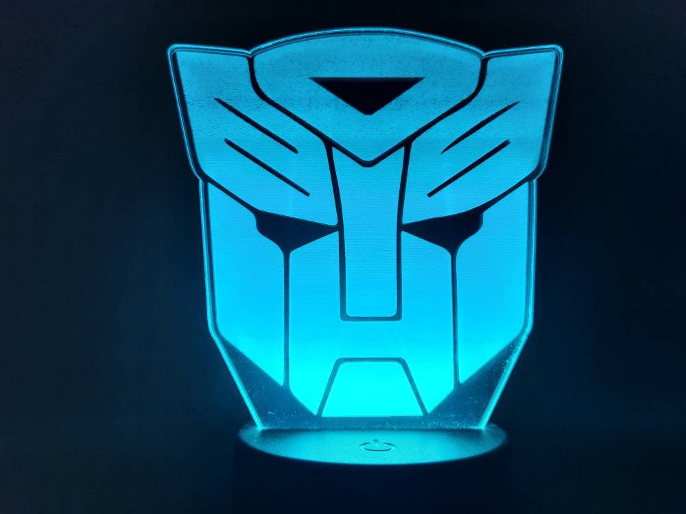 Transformers Decepticon Game Room Lamp - Etsy
