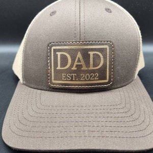 Dad Est 2022 Hat Personalized For Any Year - Gifts for New Dads