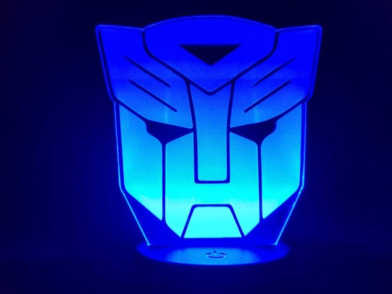Transformers Decepticon Game Room Lamp - Etsy
