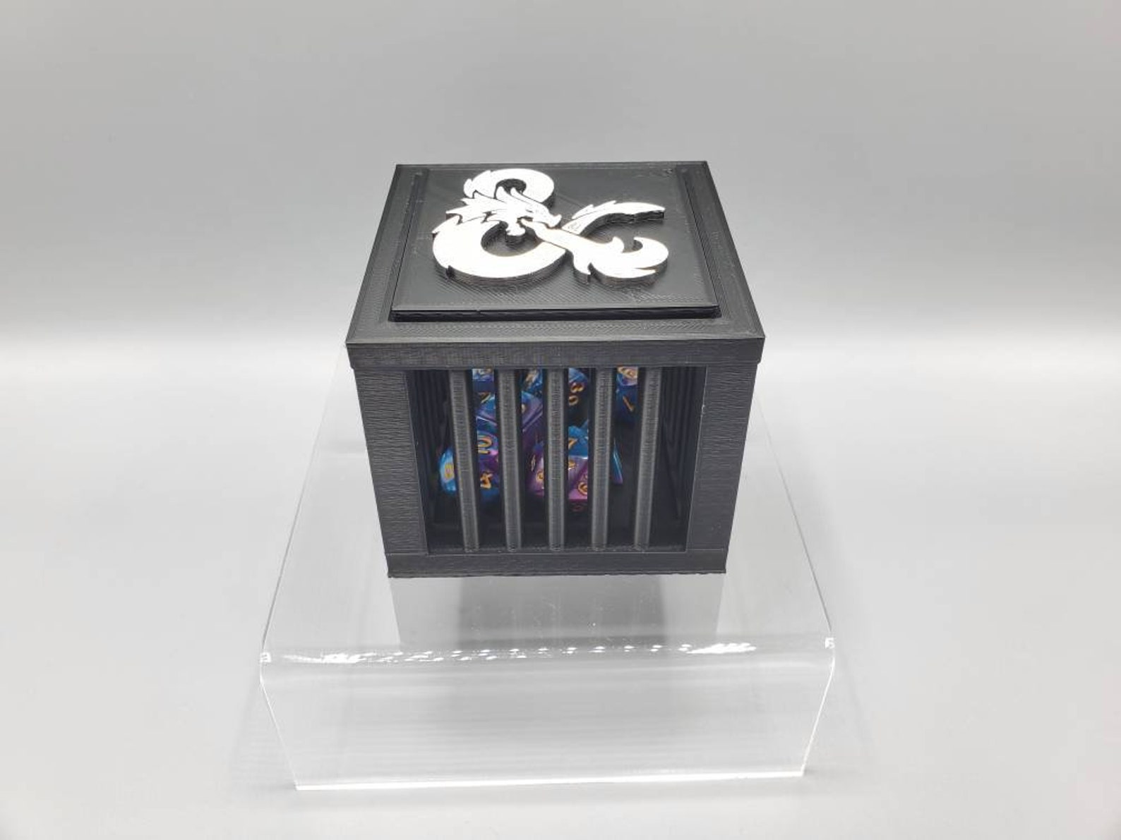 DND Dice Jail Dice Prison D20 Dice Dice Case Dice Box Etsy