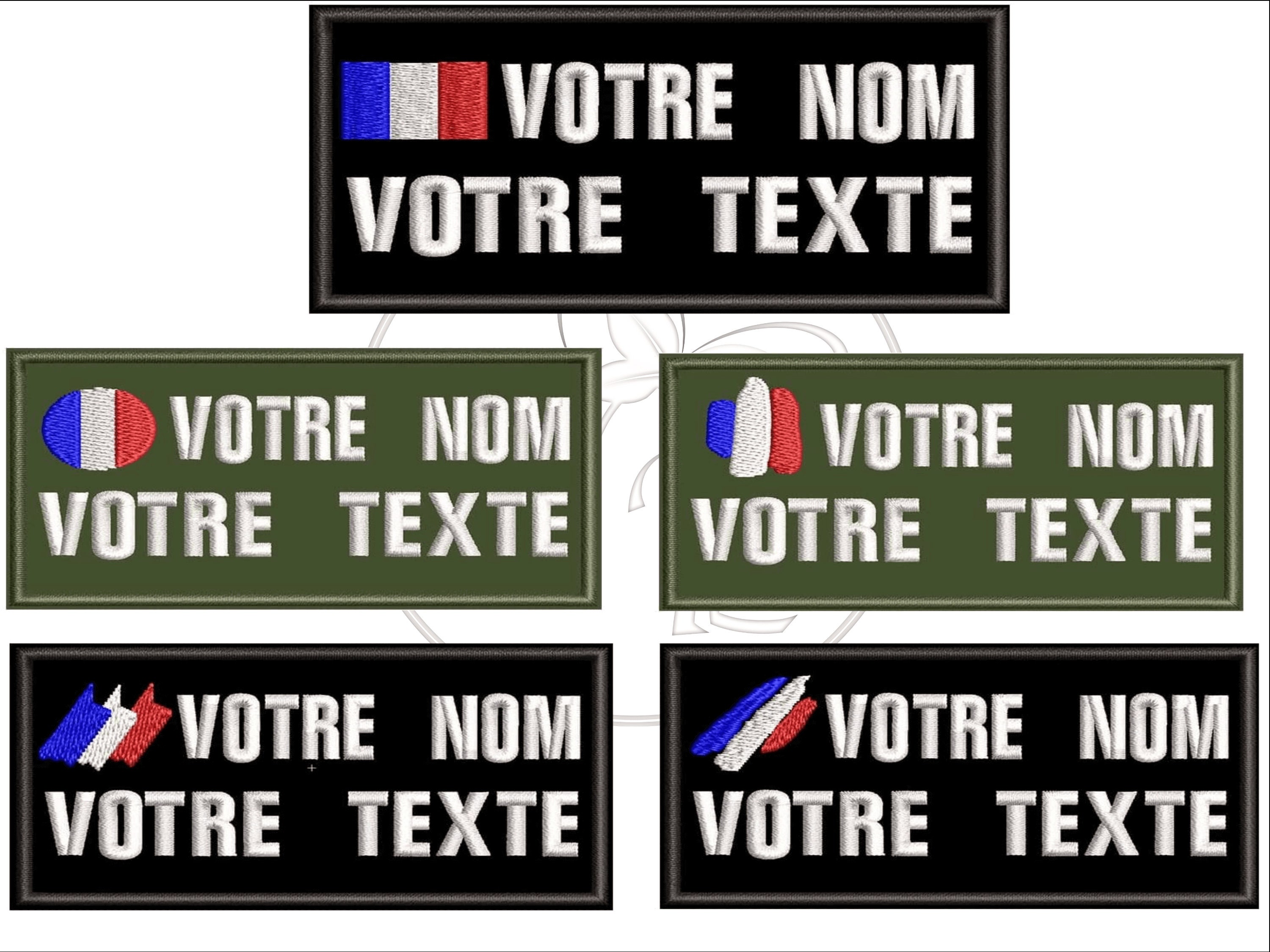 Patch texte personnalisable militaire – Action Airsoft