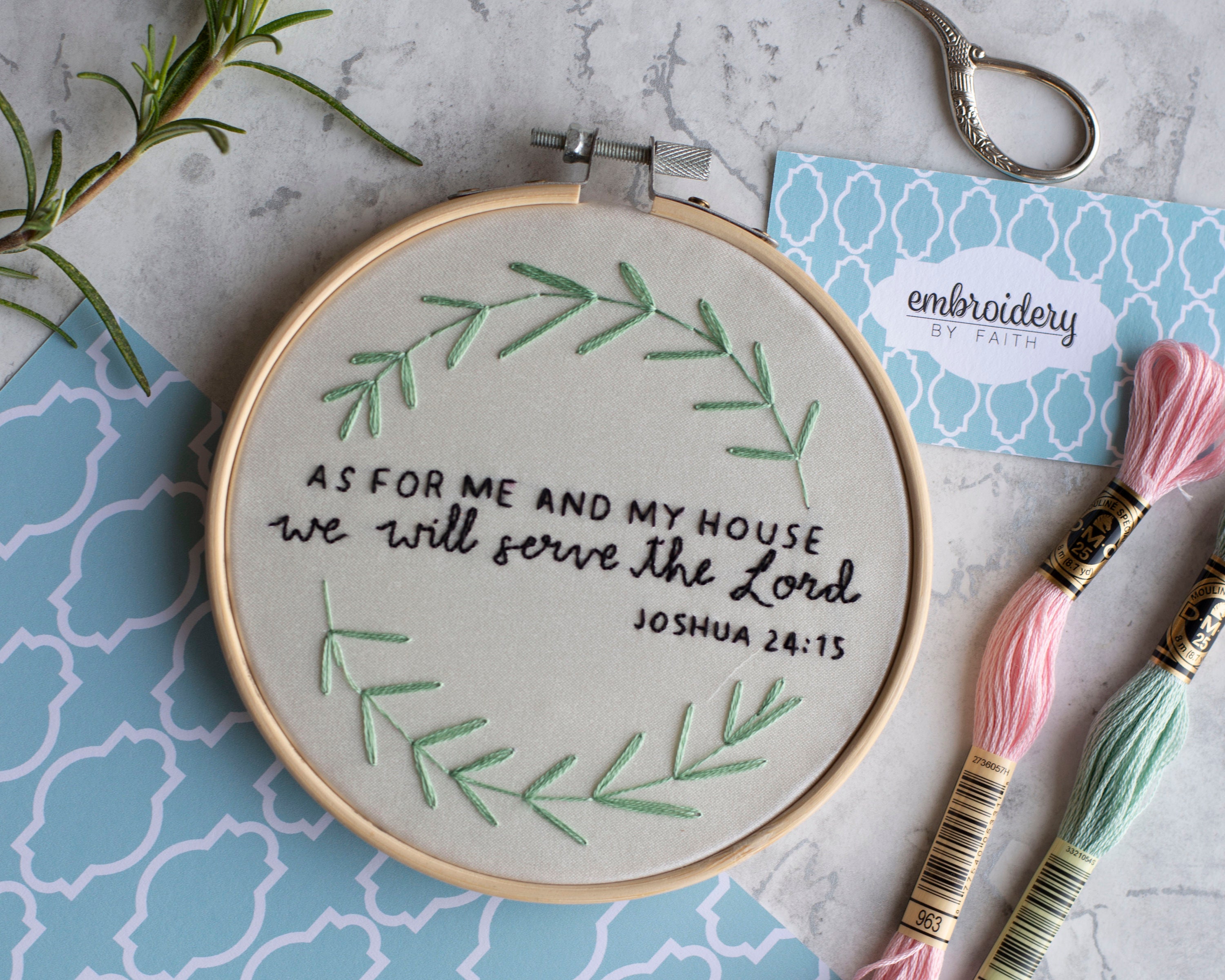 Christan Bible Verse Embroidery Pattern. PDF Digital Download. - Etsy UK