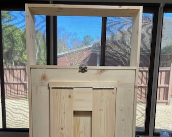 High Top Murphy Bar, Wall Mount Bar, Hanging Bar, Liquor Cabinet, Murphy Table, Wall Mounted Folding Table
