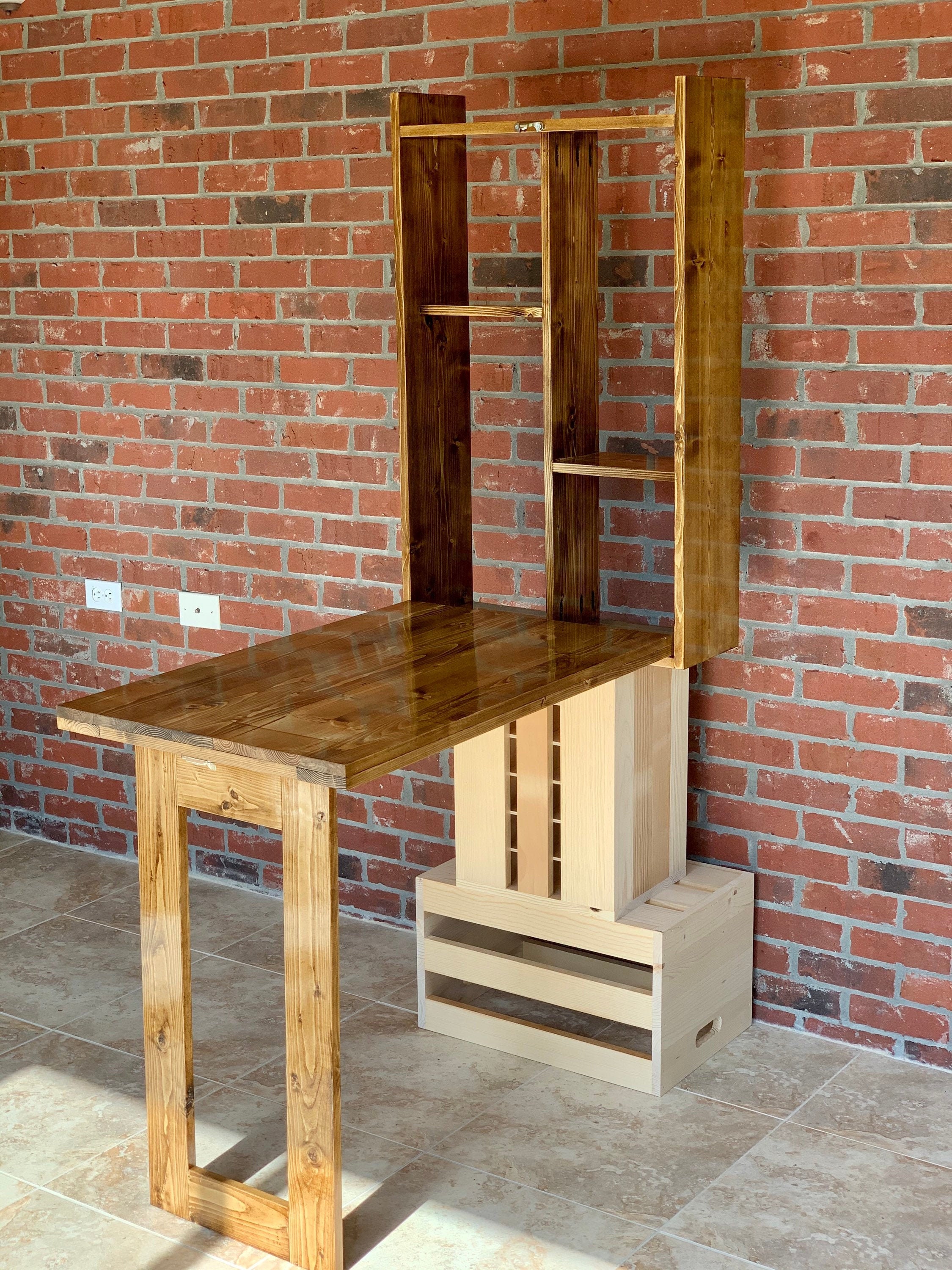 Murphy Bar Wall Mount Bar Hanging Bar Liquor Cabinet Murphy
